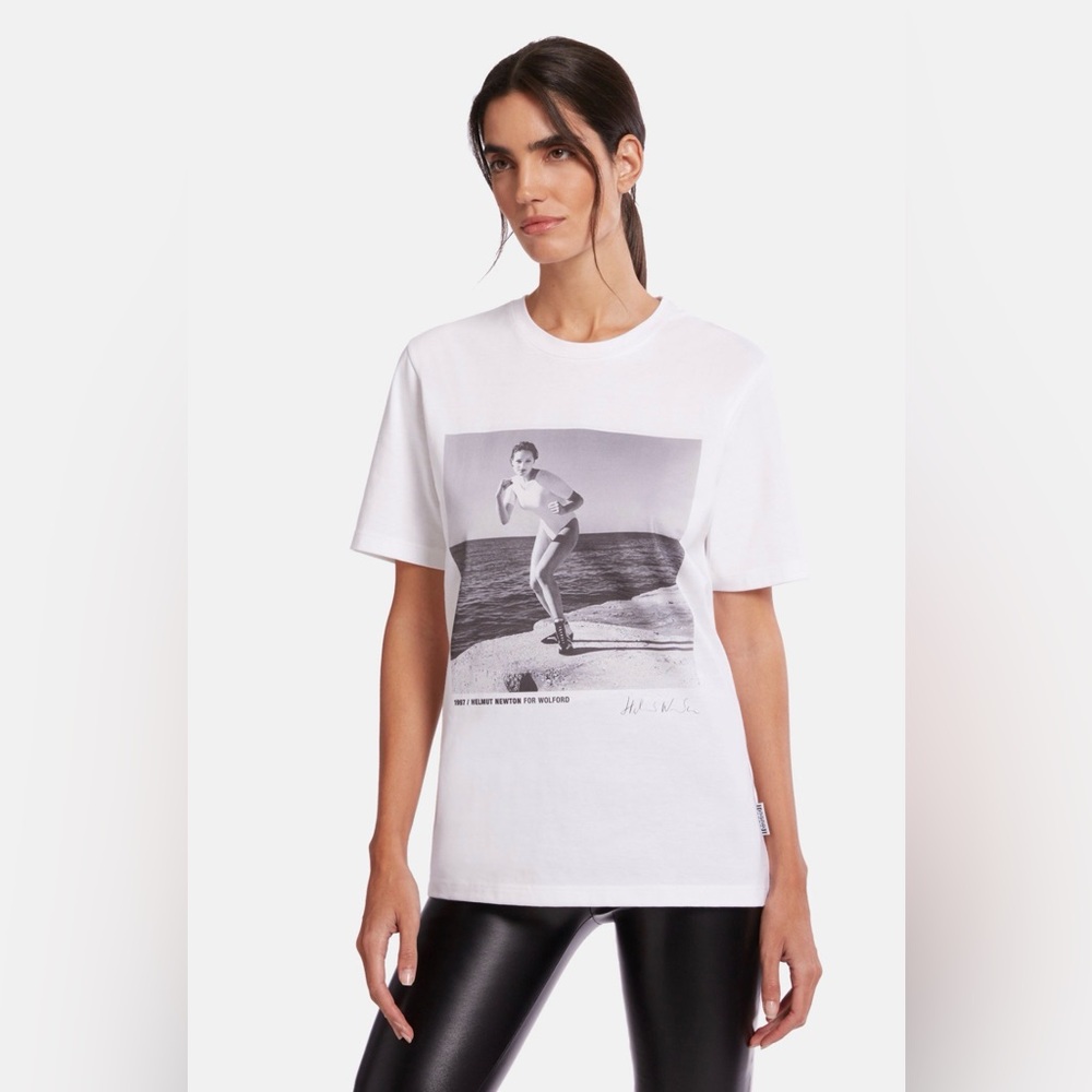 Wolford NWT Newton Limited Edition Helmut Newton- Black & White size Small
